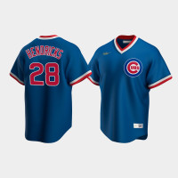 Men's Chicago Cubs #28 Kyle Hendricks Cooperstown Collection Road Nike Royal Jersey Men's Chicago Cubs #28 Kyle Hendricks Cooperstown Collection Road Nike Royal Jersey