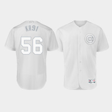 Men's Chicago Cubs Authentic #56 Kyle Ryan 2019 Players' Weekend White Kr91 Jersey