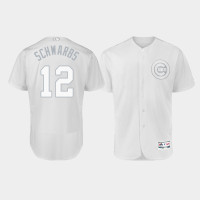 Men's Chicago Cubs Authentic #12 Kyle Schwarber 2019 Players' Weekend White Schwarbs Jersey Men's Chicago Cubs Authentic #12 Kyle Schwarber 2019 Players' Weekend White Schwarbs Jersey