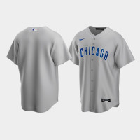 Men's Chicago Cubs Gray Replica Nike Road Jersey Men's Chicago Cubs Gray Replica Nike Road Jersey