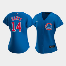 Women's Chicago Cubs Ernie Banks #14 Royal Replica Nike 2020 Alternate Jersey