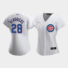 Women's Chicago Cubs Kyle Hendricks #28 White Replica Nike 2020 Home Jersey