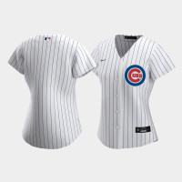 Women's Chicago Cubs White Replica Nike 2020 Home Jersey