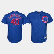 Youth Chicago Cubs Willson Contreras #40 Royal Cool Base Alternate Official Jersey Youth Chicago Cubs Willson Contreras #40 Royal Cool Base Alternate Official Jersey
